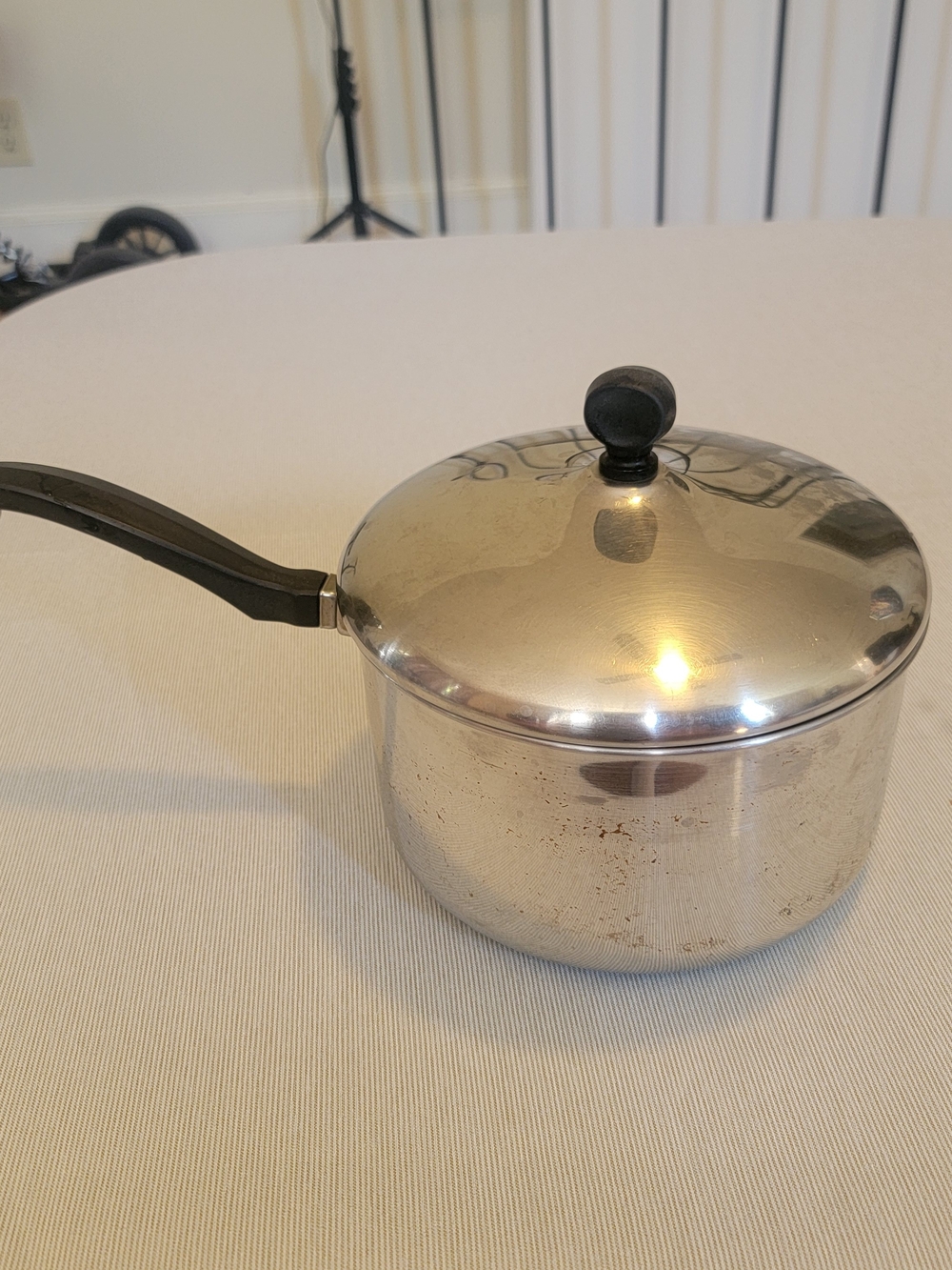 Vintage Farberware Stainless Steel Saucepan